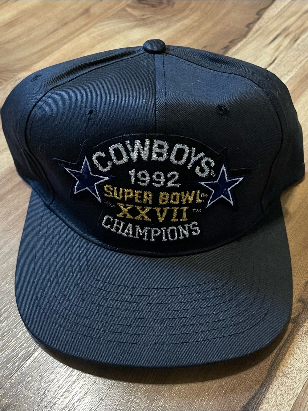 VTG Dallas Cowboys 1992 Super Bowl XXVII Champions Hat Cap The Sportsman 90s